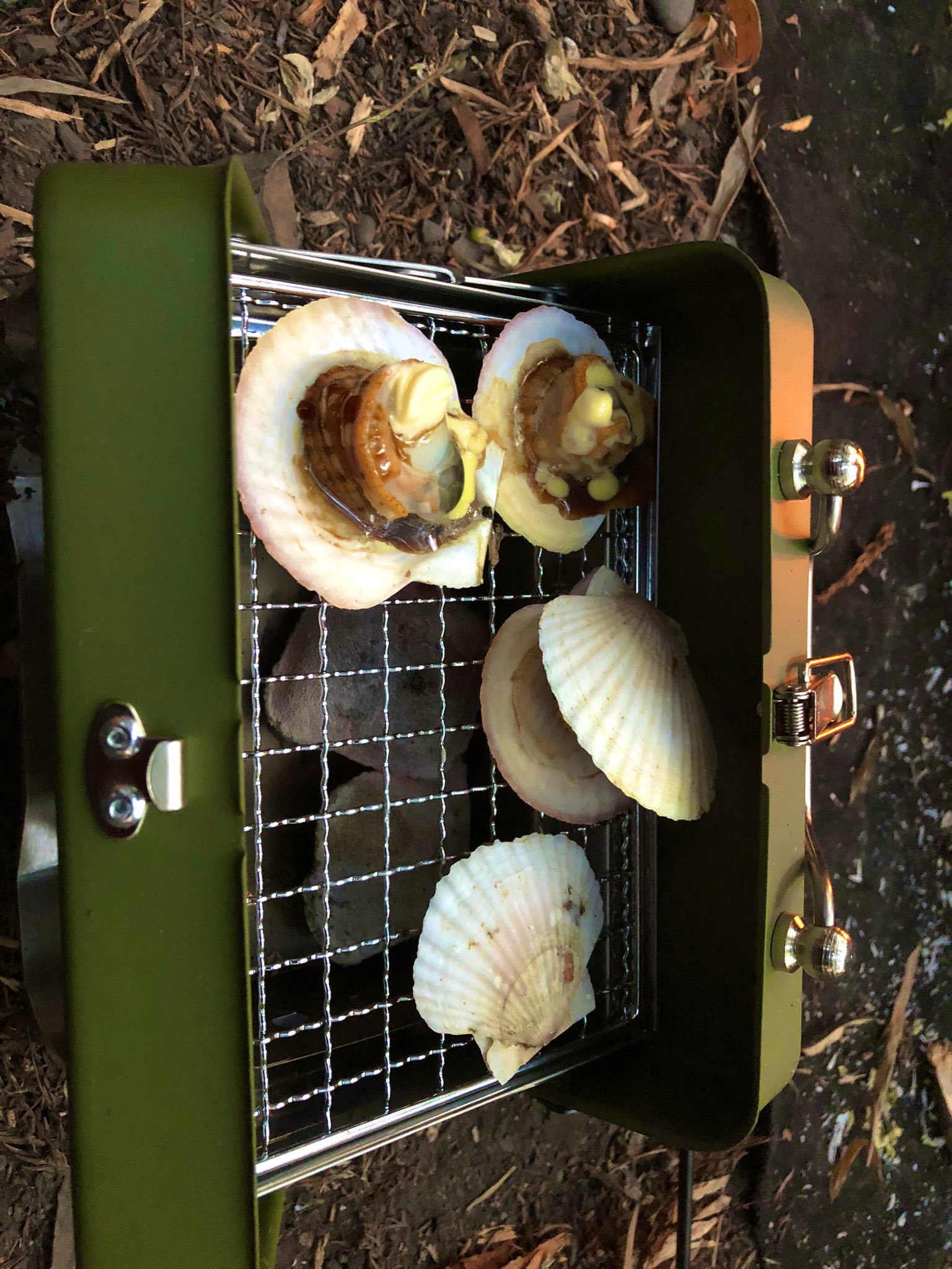 ホタテのバター醤油焼き Twitter Search Twitter