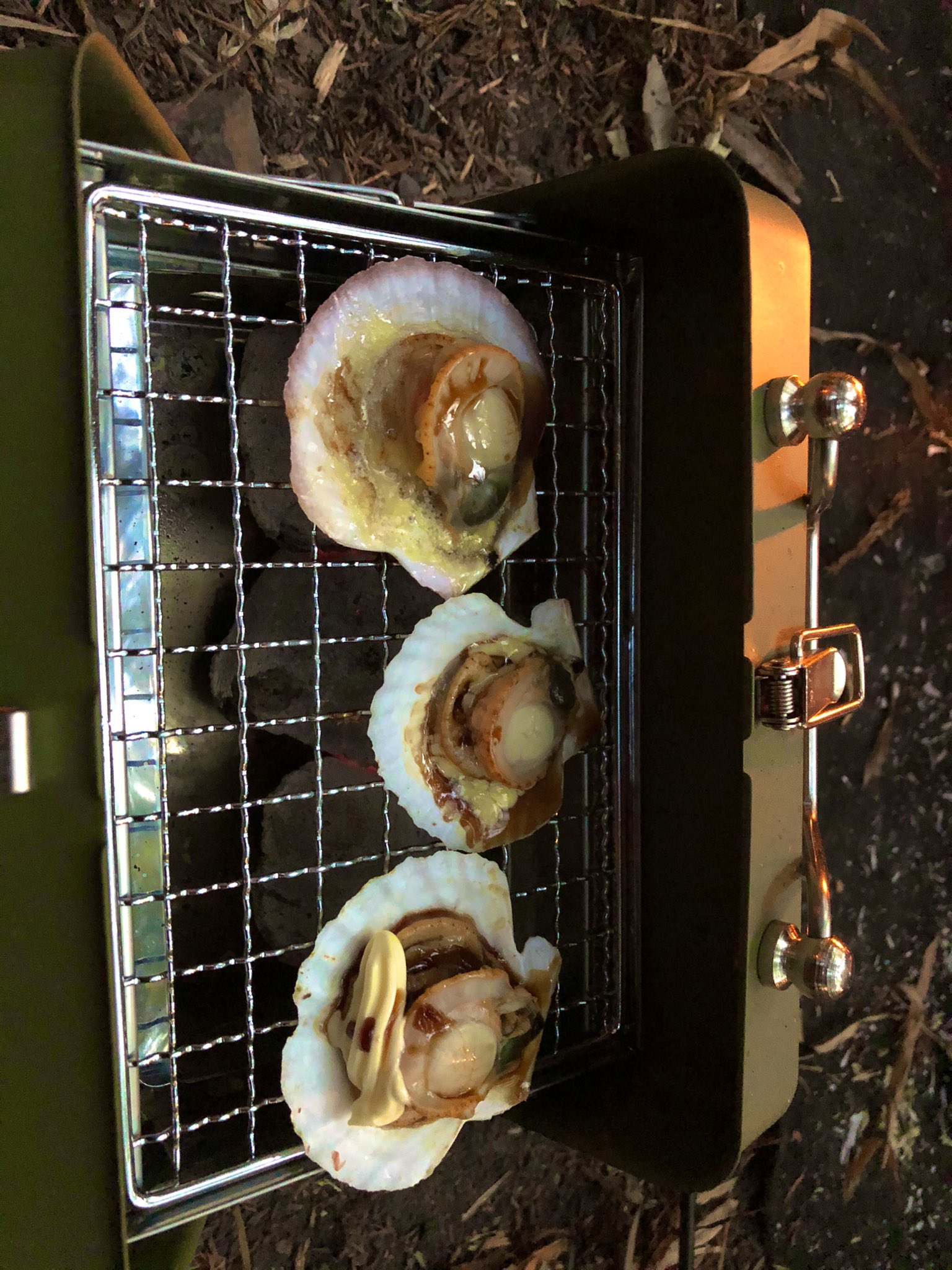 ホタテのバター醤油焼き Twitter Search Twitter