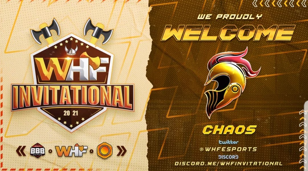 Thanks to <a href="/WHFEsports/">WHF eSports</a>  for the invitation..⭐⭐⭐✌✌✌