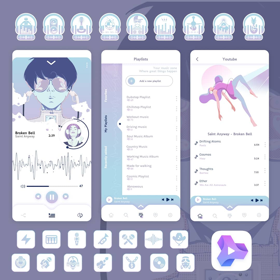 DartcomI's tweet photo. Stylish, Powerful and Fast Music Player with elegant design!
#music #audio #song #songs #musiclover #playlist #dartcomit #ios #android #mobileapp #mobiledevelopment #code #coding #programmer #developers #swift #product #store #appstore #design #apple #ui #ux #development #app https://t.co/auWRba83LL