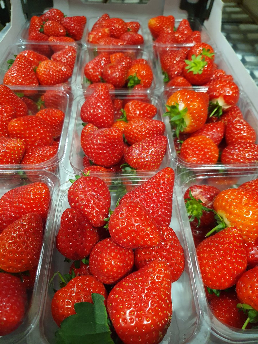 1st arrivals of English Strawberries and they are fabulous 
#Strawberry