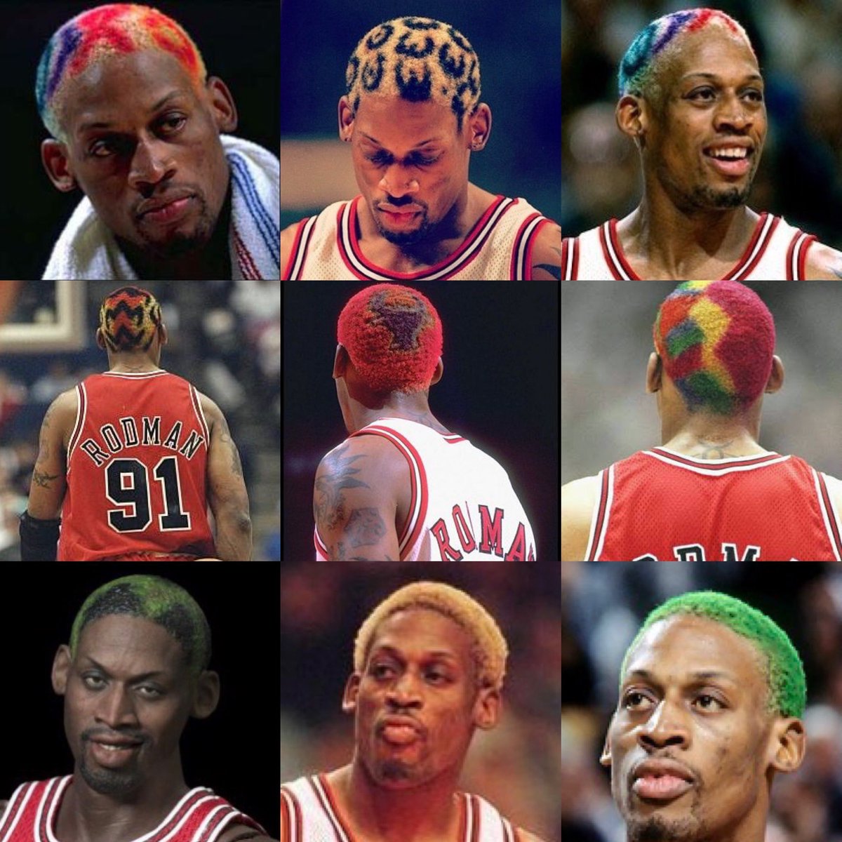 TheSportsman's tweet photo. Happy 60th @dennisrodman! 🎈 https://t.co/aqIQXNa8GB