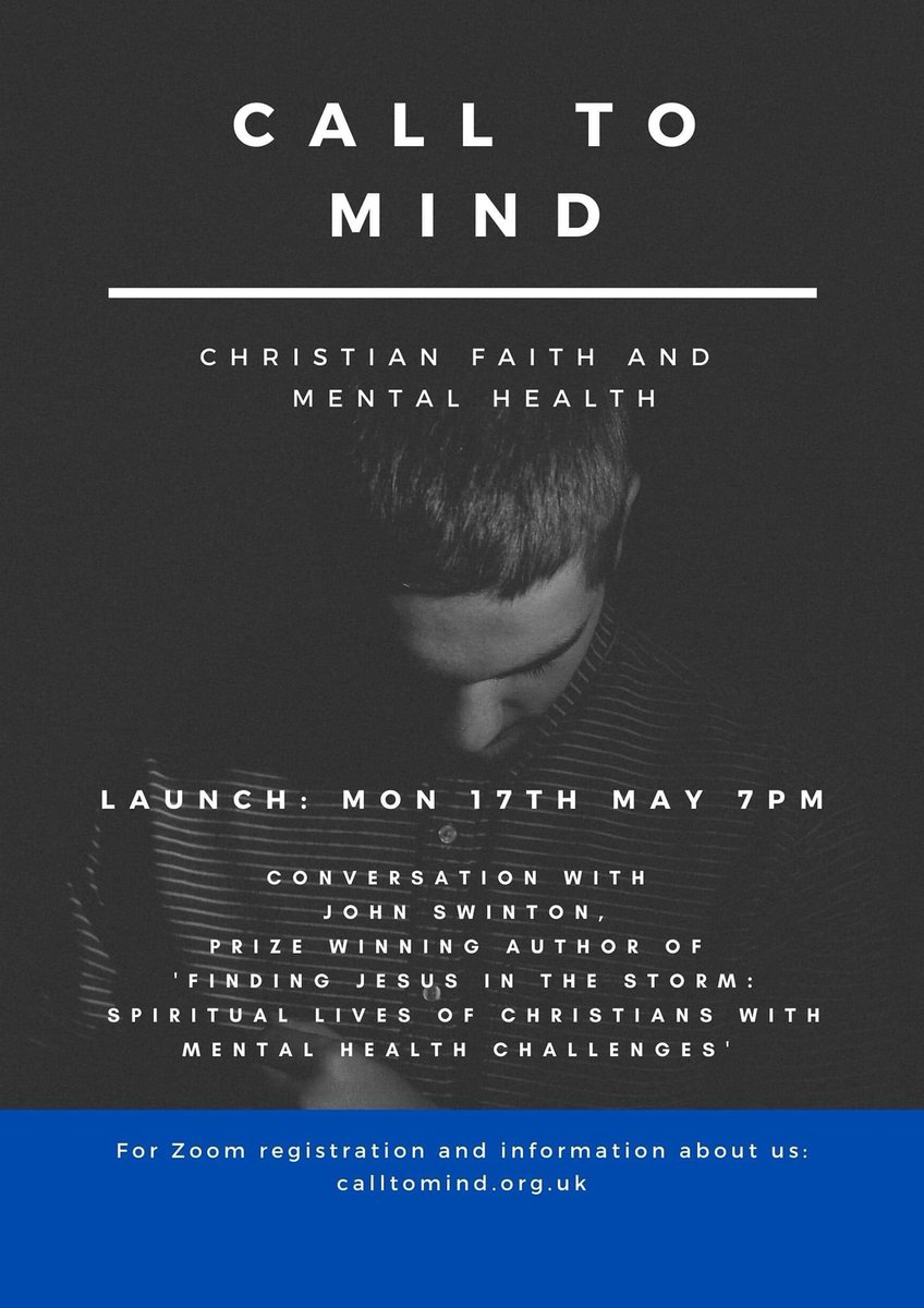 Call to Mind launch event with John Swinton this Monday at 7pm! There are still some places left. To book, go to eventbrite.co.uk/e/call-to-mind…