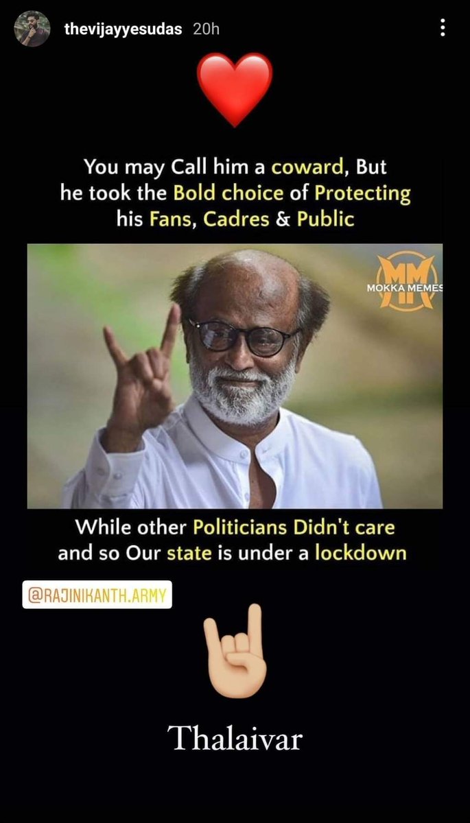 gthricv's tweet photo. #MyThalaivar ❤️ https://t.co/KgA07h4gr7
