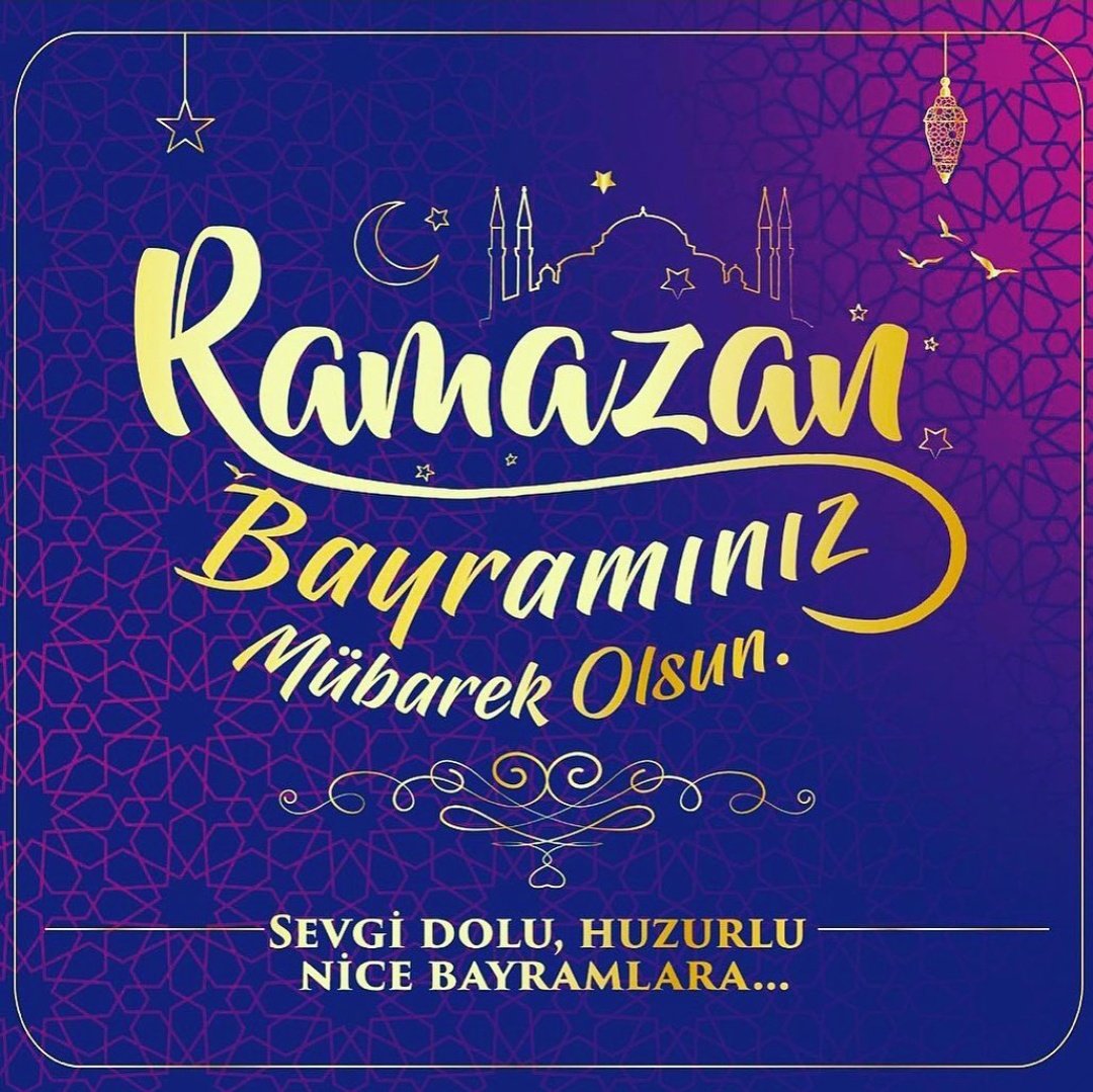 kovaci_79's tweet photo. Sevdiklerinizle sağlıkla bir arada olacağınız, kucaklaşacağınız, özlem gidereceğiniz nice bayramlar dileriz. Ramazan Bayramınız Kutlu Olsun!
#RamazanBayramımızKutluOlsun https://t.co/17wAZ9v2F1