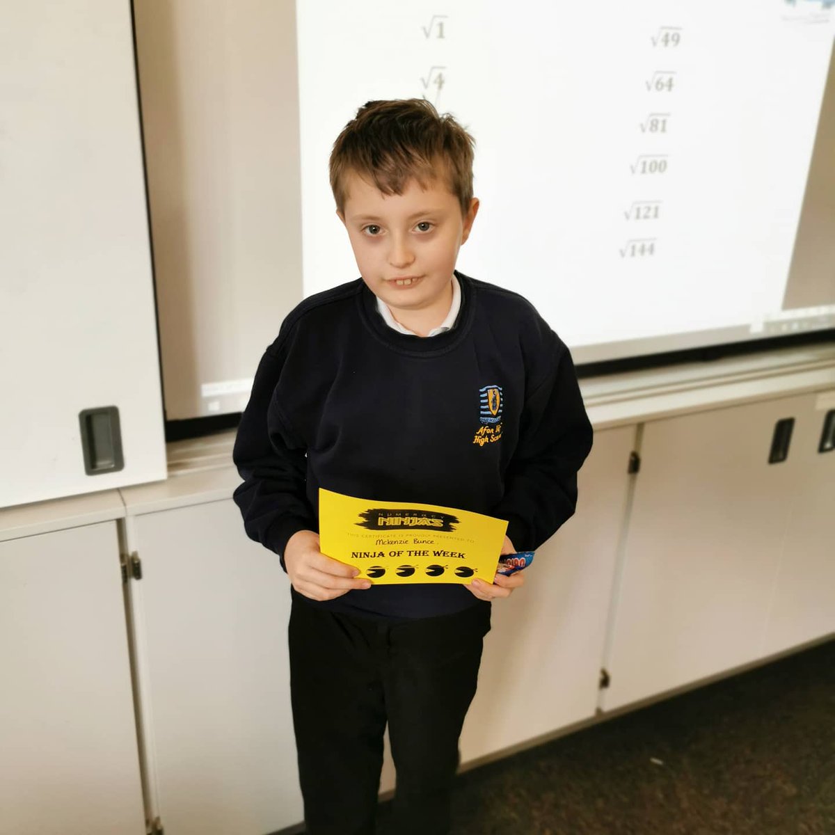 mrscullen_aths's tweet photo. 🌟Ninja of the Week🌟 Well done to all my ninjas from last week 🥳 you have given 💯 effot in your maths lessons, da iawn 👏🏼 #ninjaoftheweek #athsmaths #TeamTâf https://t.co/QbGcrJ82i5