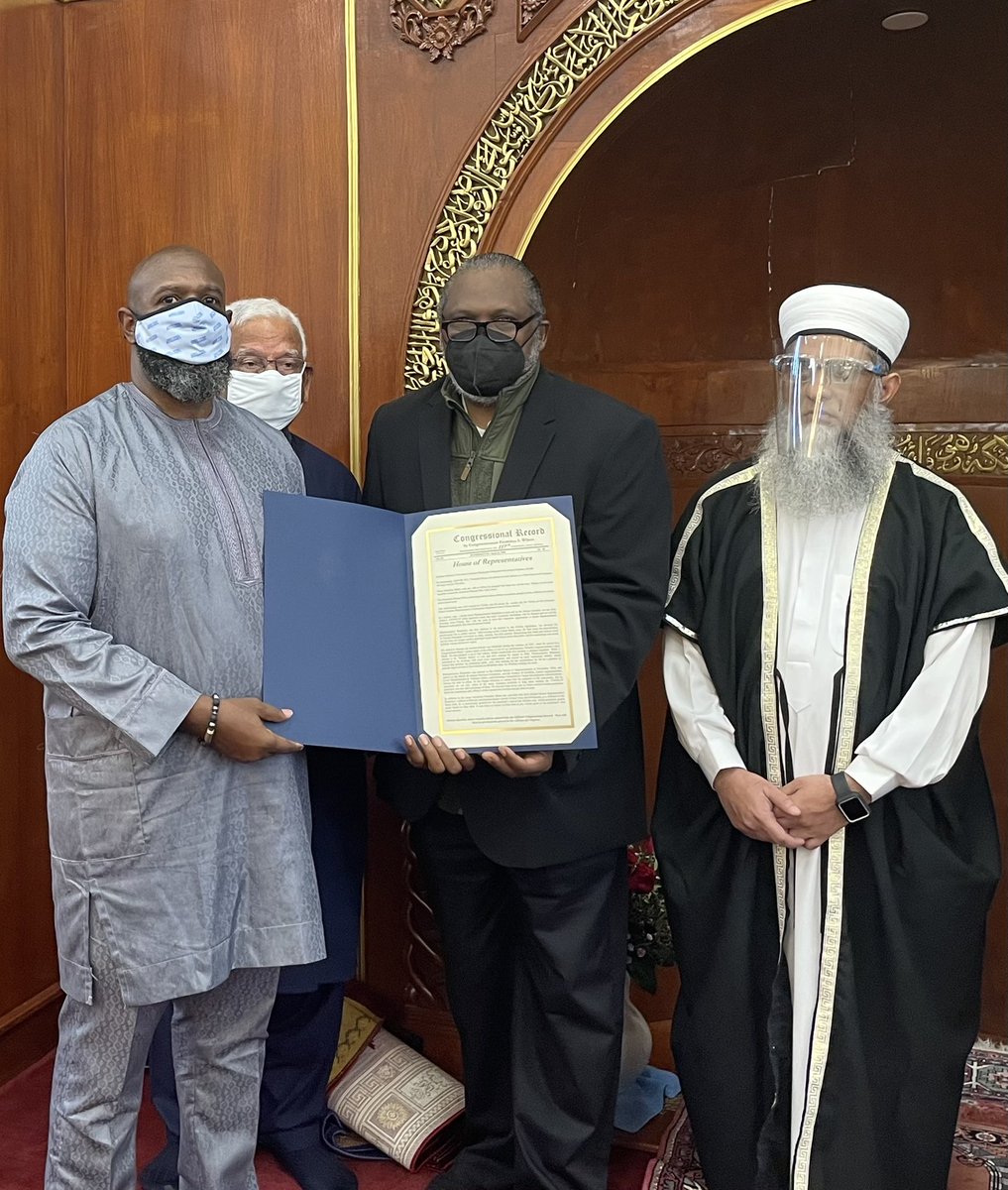judgecbenjamin's tweet image. I received a Congressional Record presented by the Office of Congresswoman Fredericka Wilson - it commemorates years of community service and my election as FL’s 1st elected Muslim to State Legislature. What a wonderful Eid gift! #yourstaterep #RepBenjamin