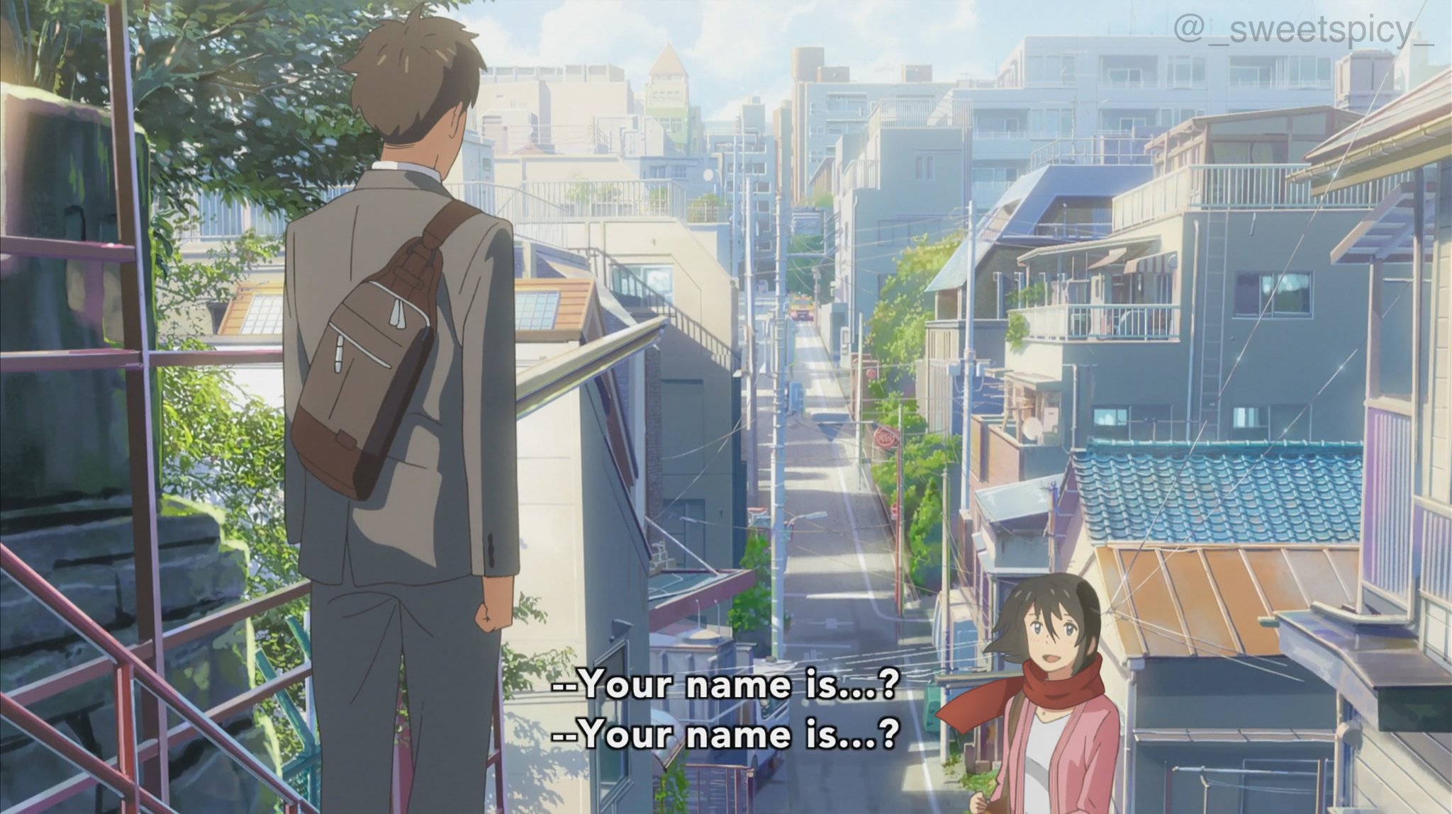 Cinematologia on X: Filme: Your Name (Kimi no na wa) Diretor: Makoto  Shinkai Ano: 2016  / X