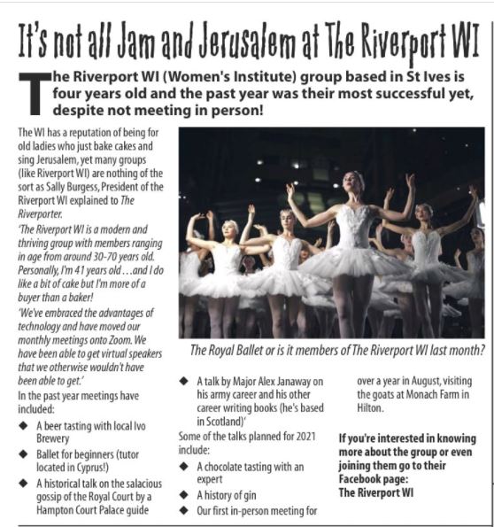 Did you spot us in #TheRiverporter? 👯‍♀️