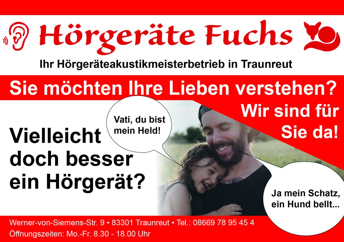 Wir wünschen allen Vätern einen
wundervollen Vatertag mit der Familie!