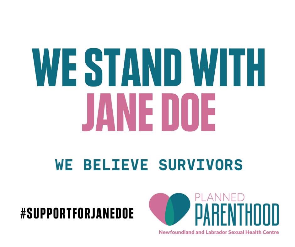 NLSexualHealth's tweet image. We hear and we believe you. Please show support and love to Jane Doe today as she is put through a THIRD trial to get the justice she deserves by using the hashtag #supportforjanedoe

Jane has shown true strength and power to endure this process and we can’t let her down.