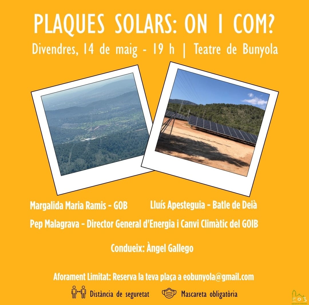 Ep, que això és demà!
Conversa sobre com hem de dur a terme la transició energètica que tenim a les nostres mans. T'hi apuntes?