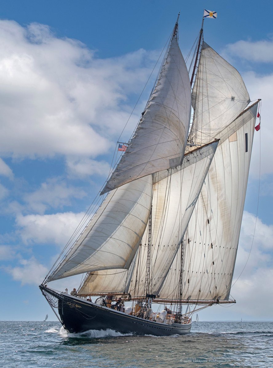 To honour the centuries-old friendly rivalry between #Gloucester and #Lunenburg, we sail down for the #GloucesterSchoonerFestival whenever we can. We love visiting our sister city and meeting the many Bay Staters with ties to NS.
📷: Mark Krasnow
📍: 2018 Gloucester Schooner Fest