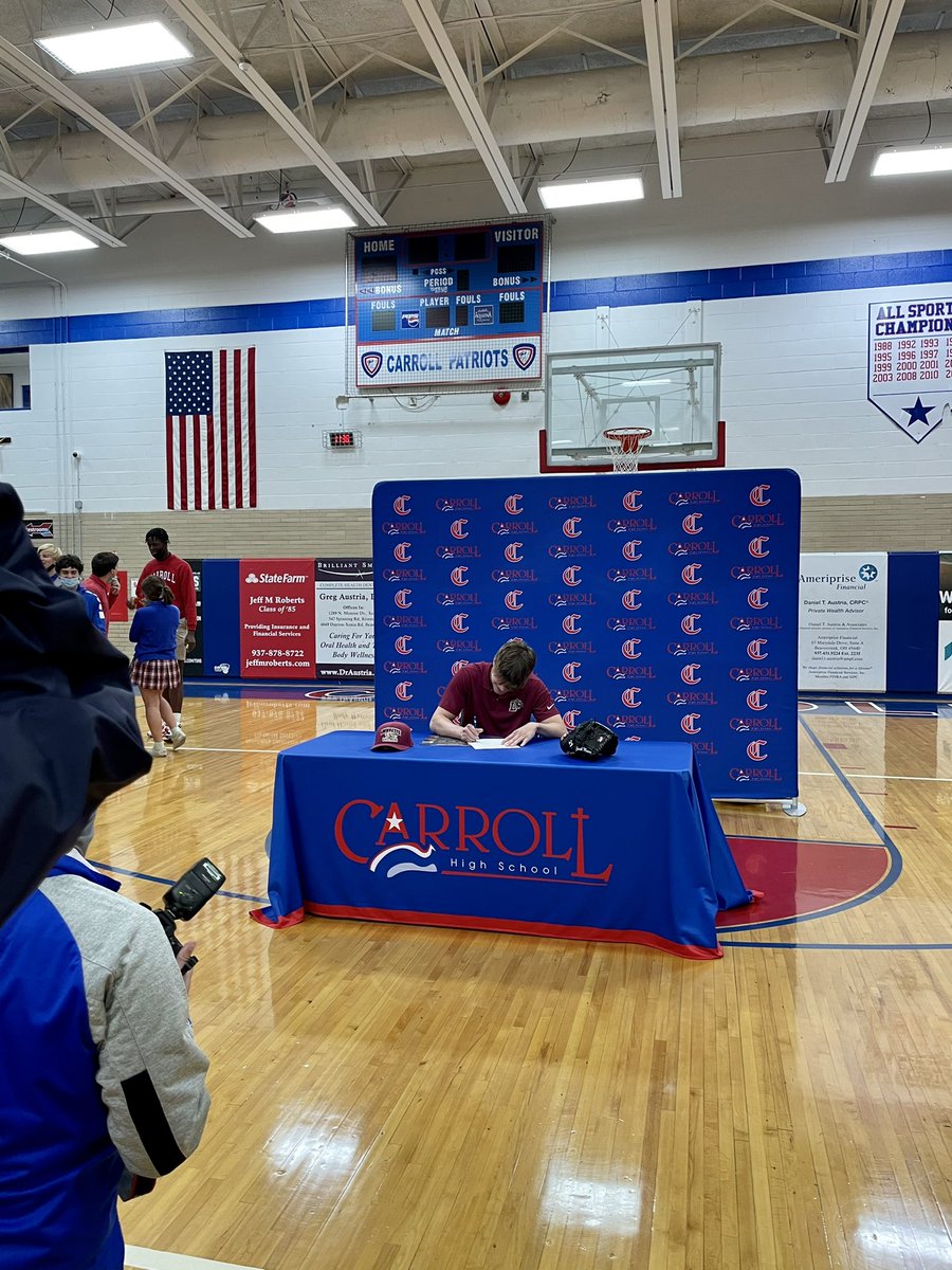 CharityPats's tweet photo. Congrats to senior Jacob Maurer on signing to @LafayetteBsbl https://t.co/FVkfmDjdIr