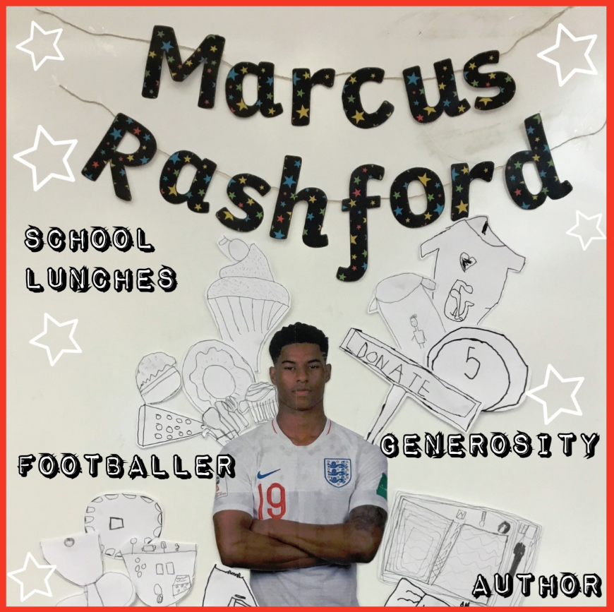 Maple class chose @MarcusRashford as their class hero this week. We thought he demonstrated lots of our Tidemill skills and attitudes including empathy and appreciation. We illustrated all of the things we have learnt about him with the help of @julidosad. SS