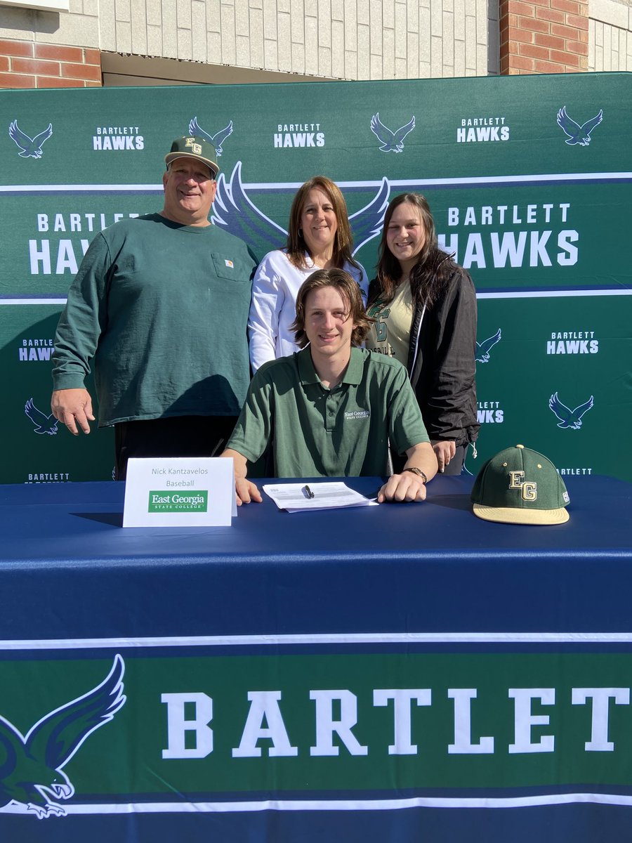 Congrats to Nick Kantzavelos as he continues his academic and baseball careers at East Georgia State College!