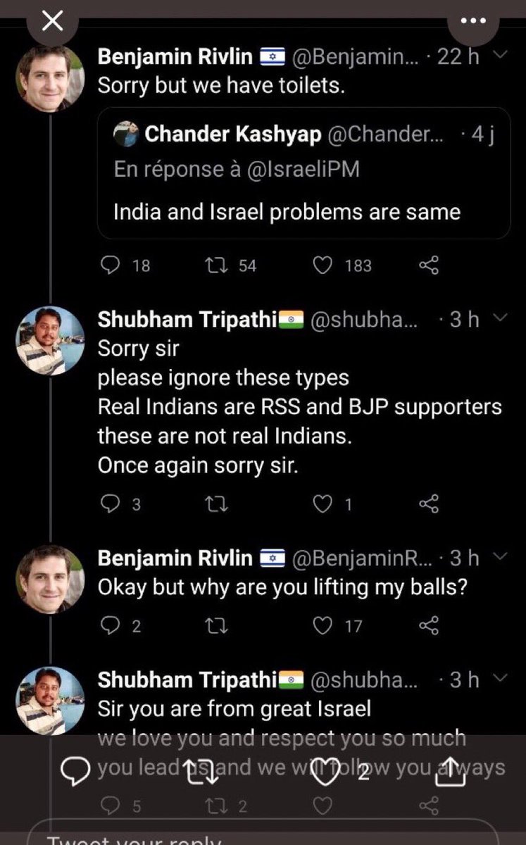 brgsjks's tweet photo. 🇮🇳 🤝🇮🇱
🇮🇱 ❌🇮🇳
🇮🇳 😭🇮🇱 https://t.co/mF6mHcCRki