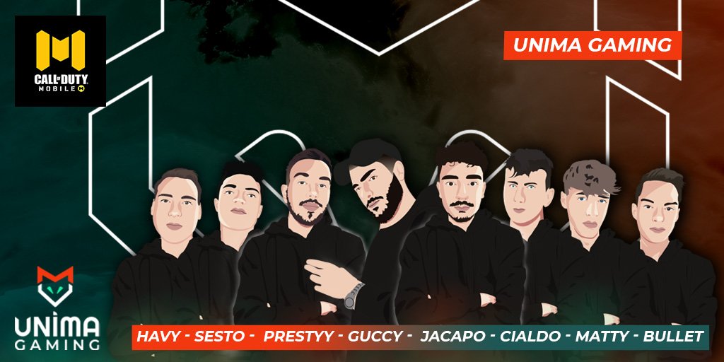 As we told you, we are coming on <a href="/PlayCODMobile/">Call of Duty: Mobile</a>, today we are proud and excited to announce our first CODM team ! 🔥

🇫🇷 @PrestyyCODM (M)
🇮🇹 @jacopo6codm
🇮🇹 <a href="/guccy_eu/">Guccy 🌶</a> 
🇷🇴 <a href="/BulletCODM/">Bullet</a> 
🇷🇴 <a href="/codmhavy/">Havy</a>
🇮🇹 <a href="/Matty_CODM/">Matty</a> 
🇮🇹 <a href="/Sestocodm/">sesto</a> 
🇮🇹 <a href="/Cialdo_codm/">Cialdo</a>

Welcome guys! #United🧡