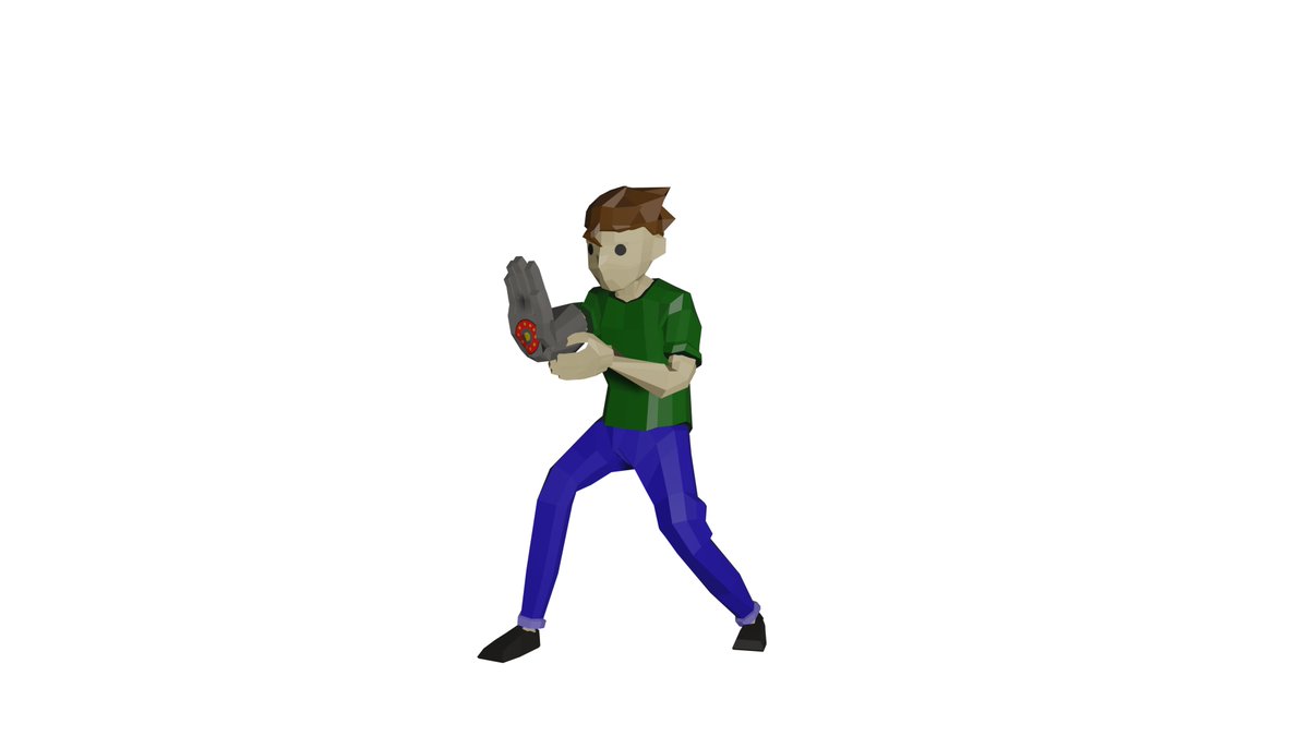 Os presentamos a nuestro protagonista preparado para todo

We introduce you our protagonist prepared for everything
#UAGames #UAGameDev #GameDev #IndieDev #Blender3d #DisasterGauntlet