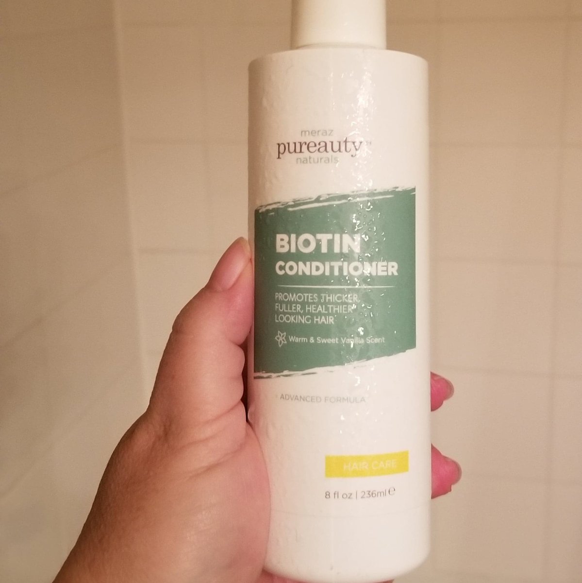 Pureauty Naturals Conditioner
Love that this includes biotin to help with hair growth. Pro-vitamins in a bonus to make your hair healthy.  Rinses well, no reside left behind. Hair a soft and managable. #mybiotin #pureautynaturals #biotinhairgrowth
pureautynaturals.com/products/bioti…