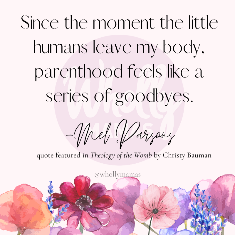 Can you relate? What have you had to say goodbye to?

From the "Art of Letting Go" Episode... right into our chat with Theology of the Womb Author, Christy Bauman... Stay tuned for our next episode- This Saturday, May 15th!
