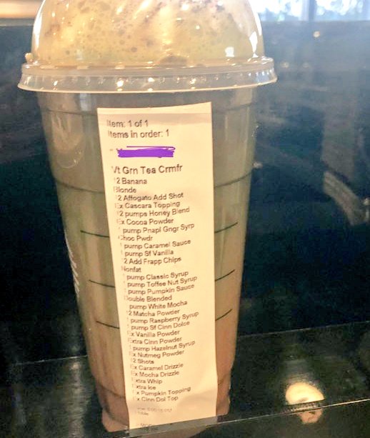 GratitudeDNA's tweet image. อาชีพบาริสต้า...บางครั้งก็เจอลูกค้าน่าปวดหัว สั่งกาแฟแบบไม่ธรรมดามีบวกนั่นเพิ่มนี่ใส่โน่นยาวเป็นหางว่าว ไม่รู้ว่าคิดได้ยังไง

ลองใช้ชีวิตเรียบง่ายกันบ้าง...นี่แค่เครื่องดื่มหนึ่งแก้ว

ขอบคุณภาพจาก: ProjectJosiee