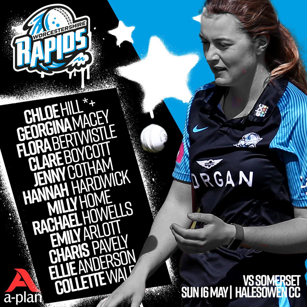 Worcestershire Women's Rapids (@worcscccwomen) on Twitter photo ๐ฅ๐ ๐ฎ๐๐ฐ๐ต ๐ฆ๐พ๐๐ฎ๐ฑ๐ฅ
Rapids team to take on <a href="/SCCCWomenGirls/">Somerset CCC Women & Girls</a> in the final 2 X T20 Matches of the season this Sunday๐
๐คThe Rain stays away
๐ Where at? <a href="/HalesowenCC/">Halesowen Cricket Club</a>
โฐ When? 11am & 3pm
<a href="/WorcsCCC/">Worcestershire CCC</a> ๐ฅ๐ ๐ฎ๐๐ฐ๐ต ๐ฆ๐พ๐๐ฎ๐ฑ๐ฅ
Rapids team to take on <a href="/SCCCWomenGirls/">Somerset CCC Women & Girls</a> in the final 2 X T20 Matches of the season this Sunday๐
๐คThe Rain stays away
๐ Where at? <a href="/HalesowenCC/">Halesowen Cricket Club</a>
โฐ When? 11am & 3pm
<a href="/WorcsCCC/">Worcestershire CCC</a>