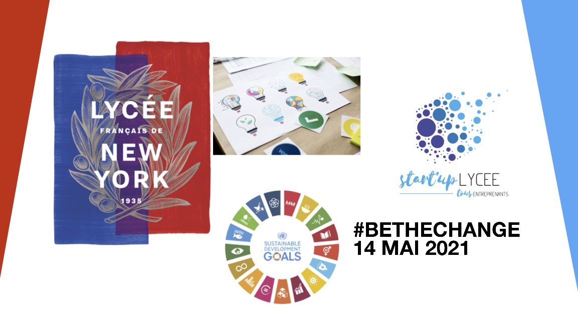 SUP_lycee's tweet photo. 2016 /2021 :5 ans d’éditions  @SUP_lycee #bethechange au @LyceeFrancaisNY avec @SeanLynchCIS @pascalerichard et toute l’équipe.Les vraies performances sont celles qui durent, encore plus au service de notre planète. @pierreAlzingre @SfSidonie @SDGActors @cathbarba @davidjonesOYW https://t.co/0BaTyhb2Qg