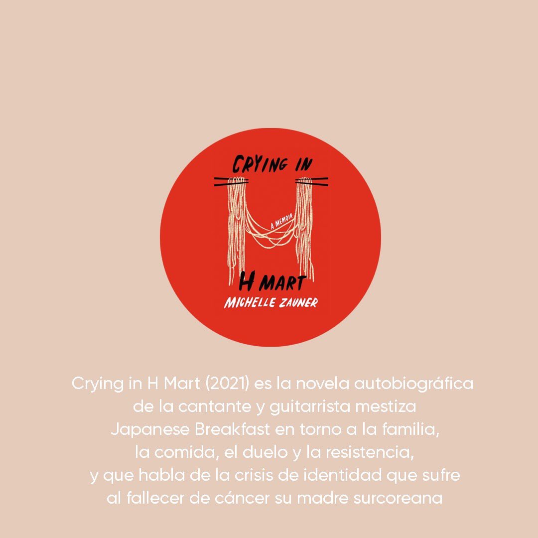 pai_mag's tweet photo. Hoy compartimos nuestras recomendaciones de proyectos impulsados por asians: desde la película Minari (2020), a la novela Crying in H Mart (2021).

https://t.co/ZV6XRDxWfY https://t.co/tPi70SnWZJ