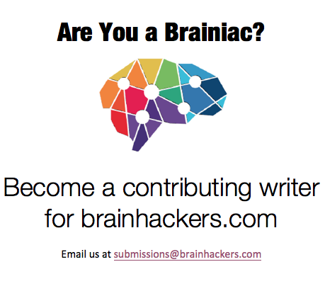 Have brain hacks you want to share with the world!? Become a contributing writer today! 
ow.ly/jj2450BGYV3

#brainhackers