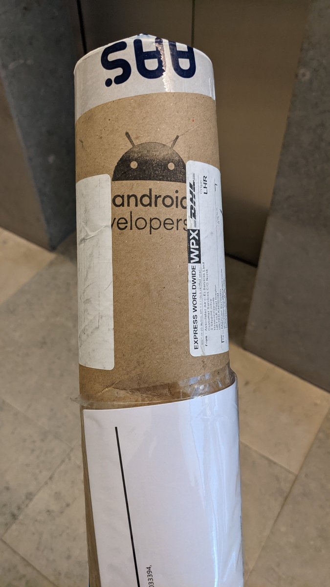 🏆 Another package 📦 from <a href="/AndroidDev/">Android Developers</a>  🤖 arrived today.
#AndroidDevChallenge #androiddev #JetpackCompose 
<a href="/GdgLubango/">GDG Lubango</a> <a href="/GdgMaputo/">GDG Maputo</a> <a href="/LuandaGdg/">GDG Luanda</a>