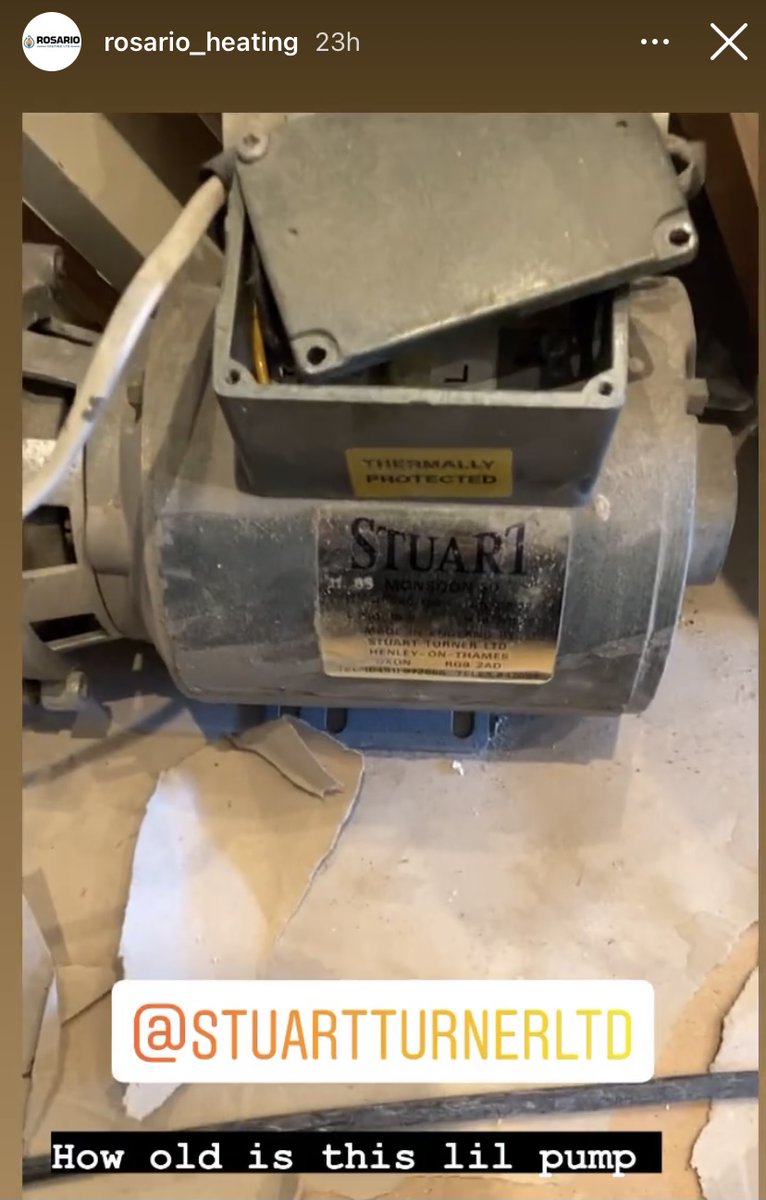 This 35 year old #Monsoon pump was still happily running! Retired early due to system changes.😎 #PoweringWater #PlumbProud <a href="/plumberparts/">Plumberparts 💦</a>