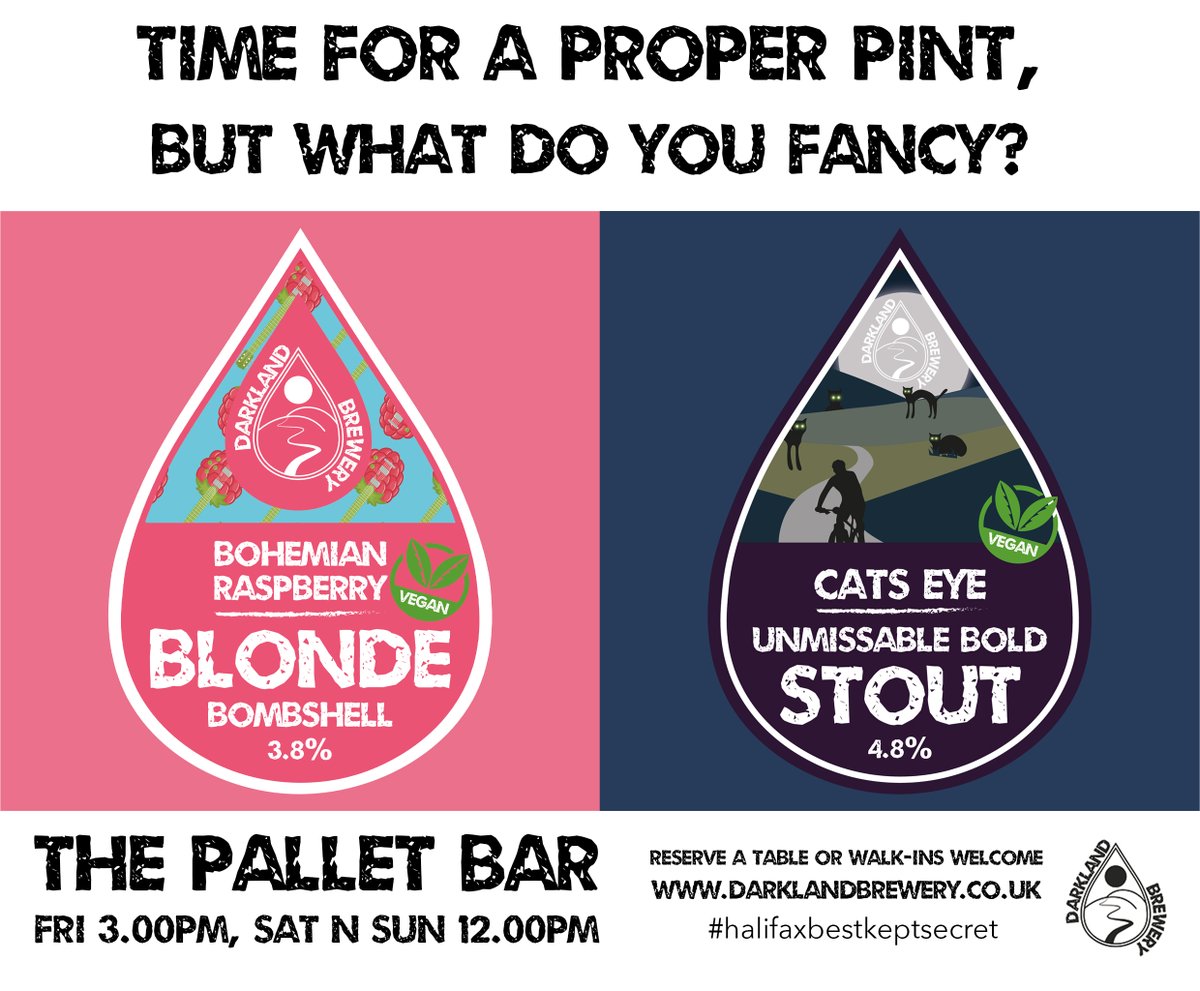 The weekend is close, time for a pint?