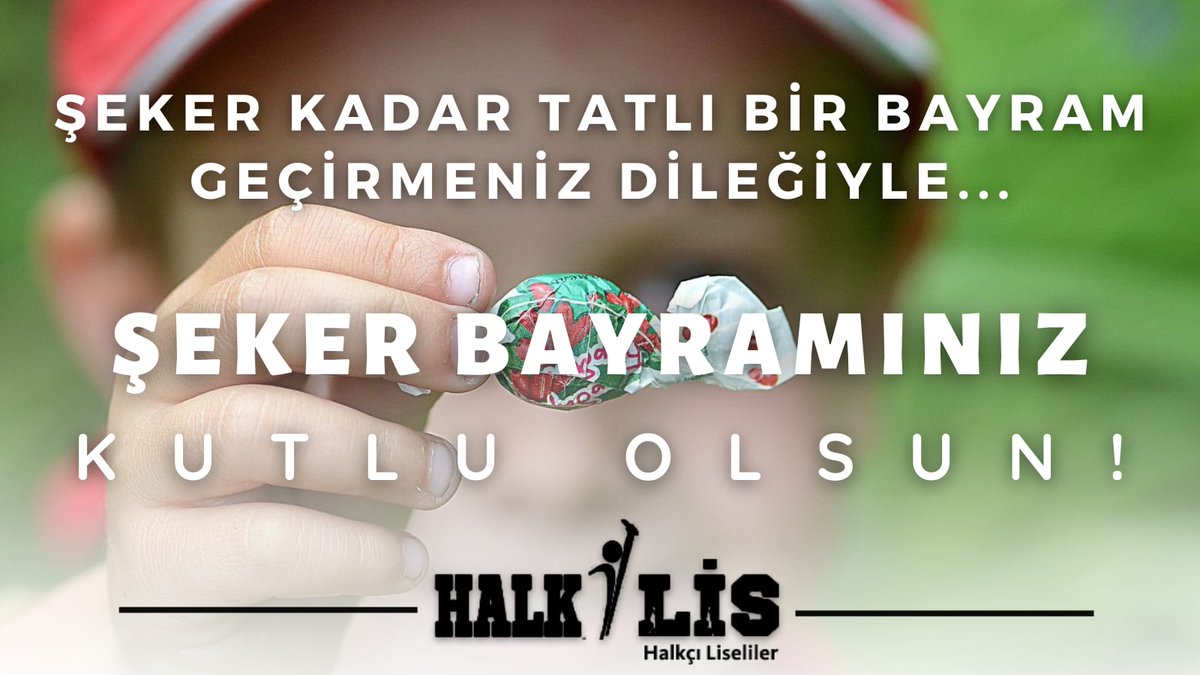 Sevdiklerinizle, sağlık ve barış dolu bir bayram geçirmeniz dileğiyle. Halkçı Liseliler ailesi olarak bayramınızı kutlarız.

#LiselerdenGençliğeGelecekBizimElimizde