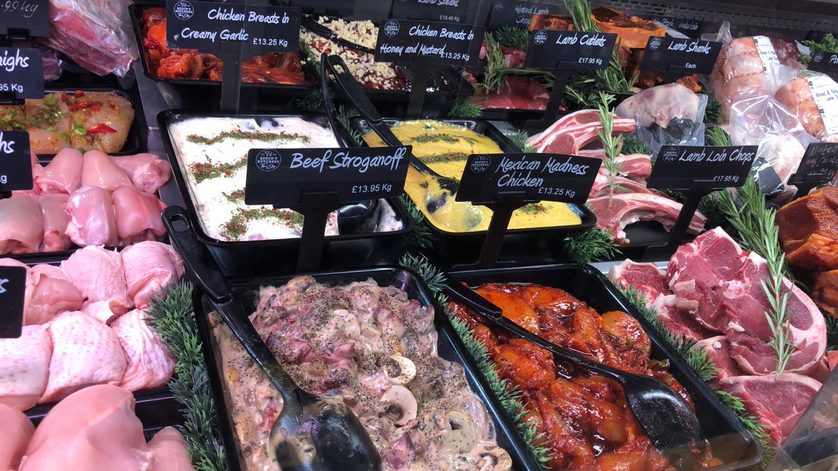 BUTCHERS SPECIALS👨‍🍳 

To make mid-week meals easier for you, we have lots of tasty meals made up for a quick &amp; delicious tea!😄
This week we have beef stroganoff, chicken in honey &amp; mustard &amp; much more!