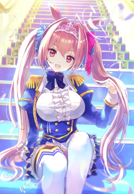 ダスカちゃん誕生日おめでとう🎉🎉
おめでとうverと再掲ver

#ウマ娘
#ダイワスカーレット生誕祭2021 