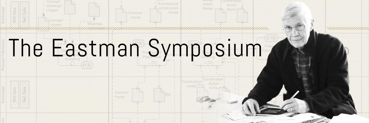 Are you planning your next 24 hours of streaming access to many fantastic AEC technology and process discussions honoring the work of Chuck Eastman? dbl.gatech.edu/eastman-sympos…