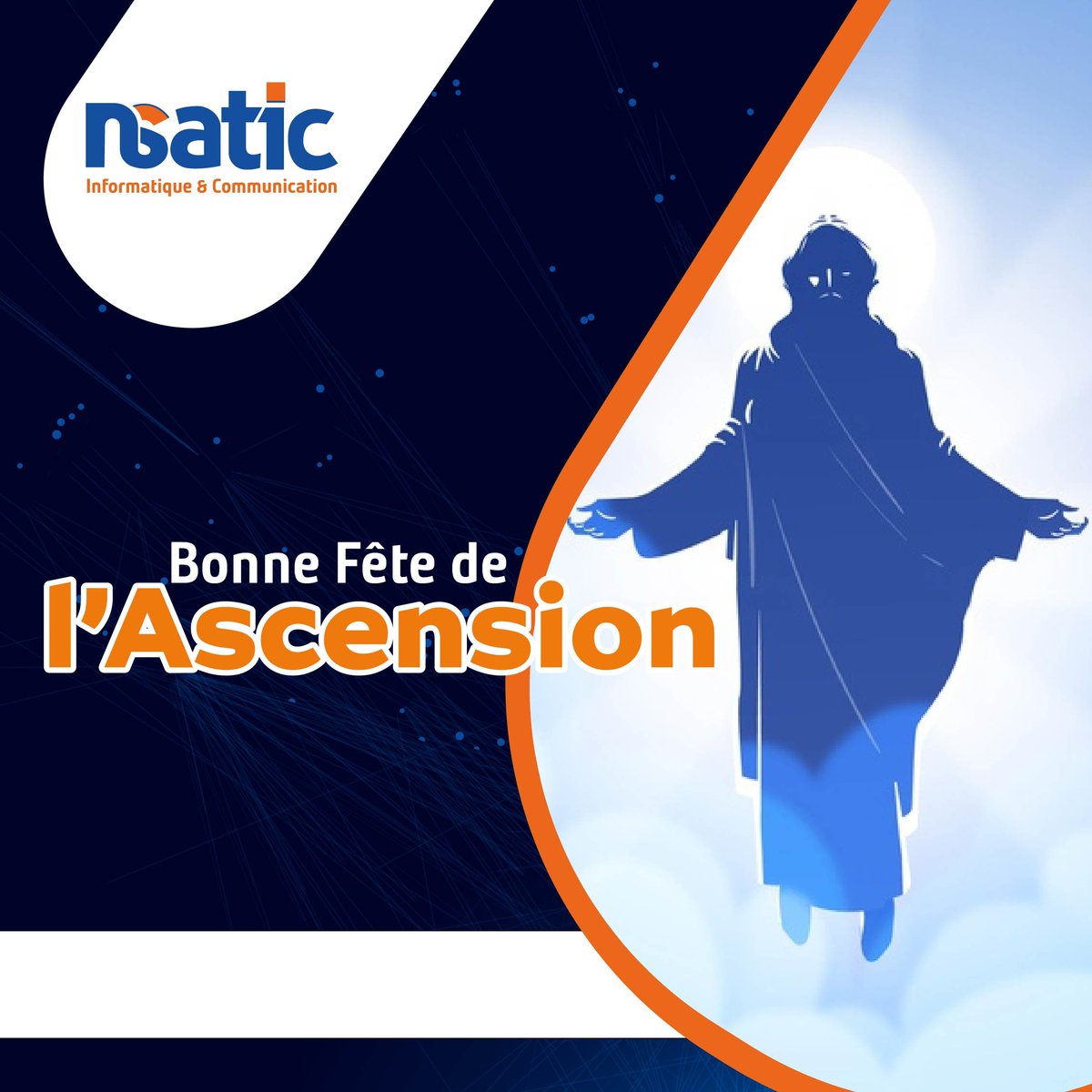 Steph_oli14's tweet photo. Bonne fête de l'ascension à tous les chrétiens catholiques du monde entier. 
#AscensionDay #Ascension #CIV225 https://t.co/pNAhGWMcOq