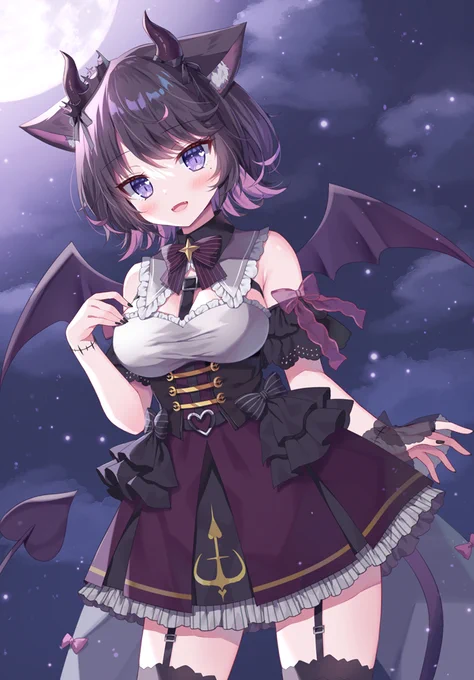 Vtuber恋惡まよ(@koaku_mayo)様のご依頼でイラストを描かせていただきました!どうぞよろしくお願いいたします😈✨
#恋惡まよ #まよすけっち 