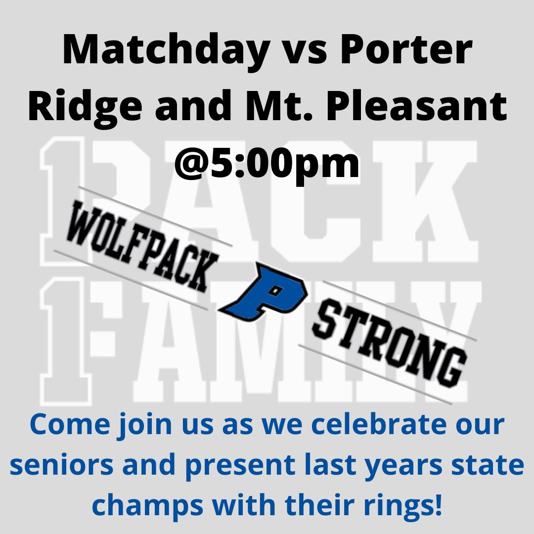 Chris_Linthicum's tweet image. Going to be a great night in Roughedge! Middle school is hosting a tri match in the old gym while the HS will be in the new gym. 1 ticket will get you into either. #1Pack1Family