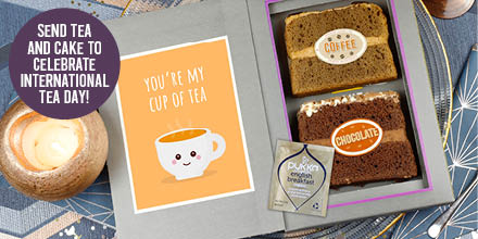 🫖 It's International Tea Day on the 21st of May ☕Send your loved ones or friends some cake and tea in a card with Cake Card.

 sponge.co.uk/cake-card

<a href="/SpongeCakesLtd/">Sponge Cakes</a> #InternationalTeaDay #teaandcake #tea #cake #cakeinacard #letterboxgifts #onlinecakes #onlinecakeshop