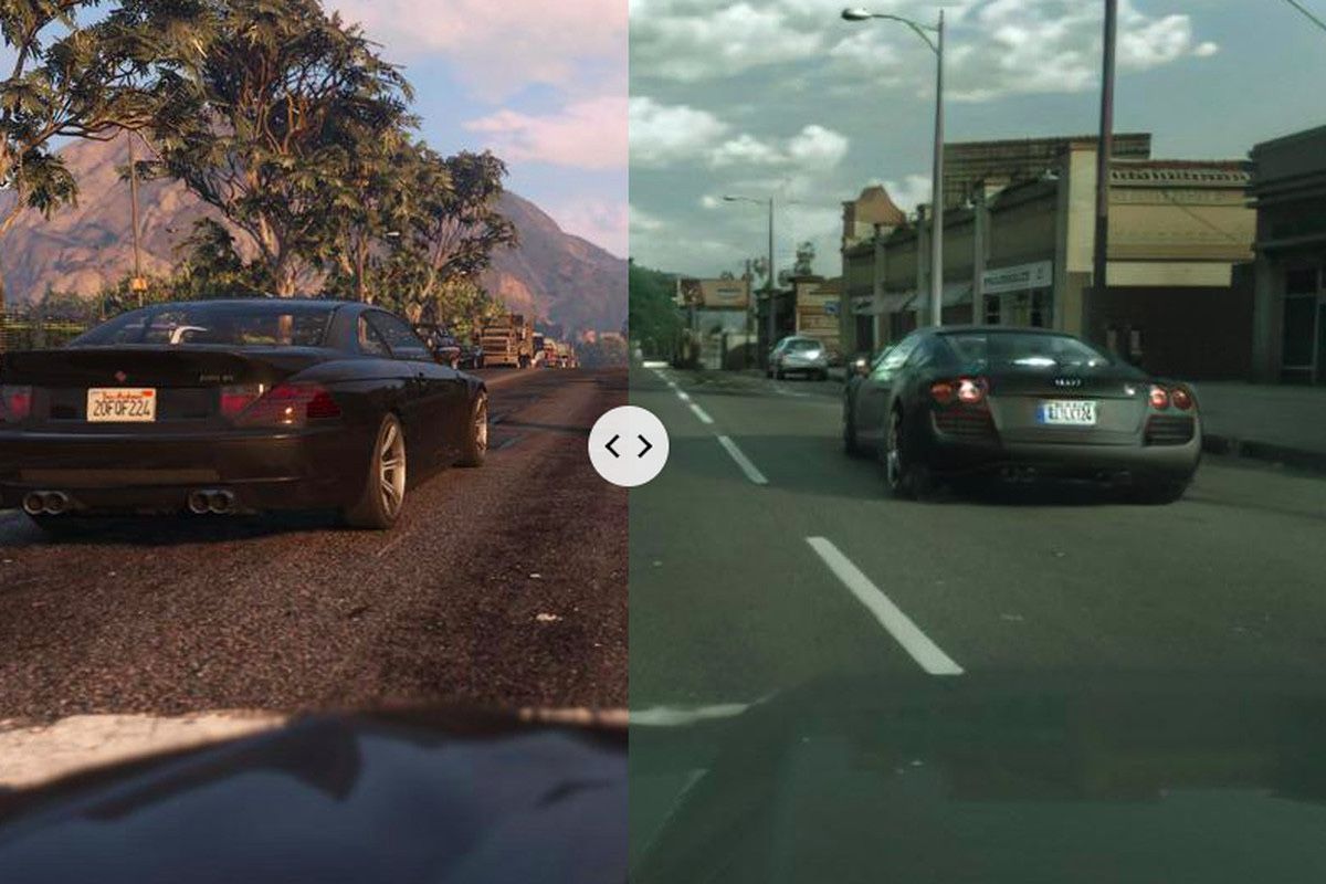 Intel is using #machinelearning to make GTA V look incredibly, unsettlingly realistic buff.ly/2RcTo5W