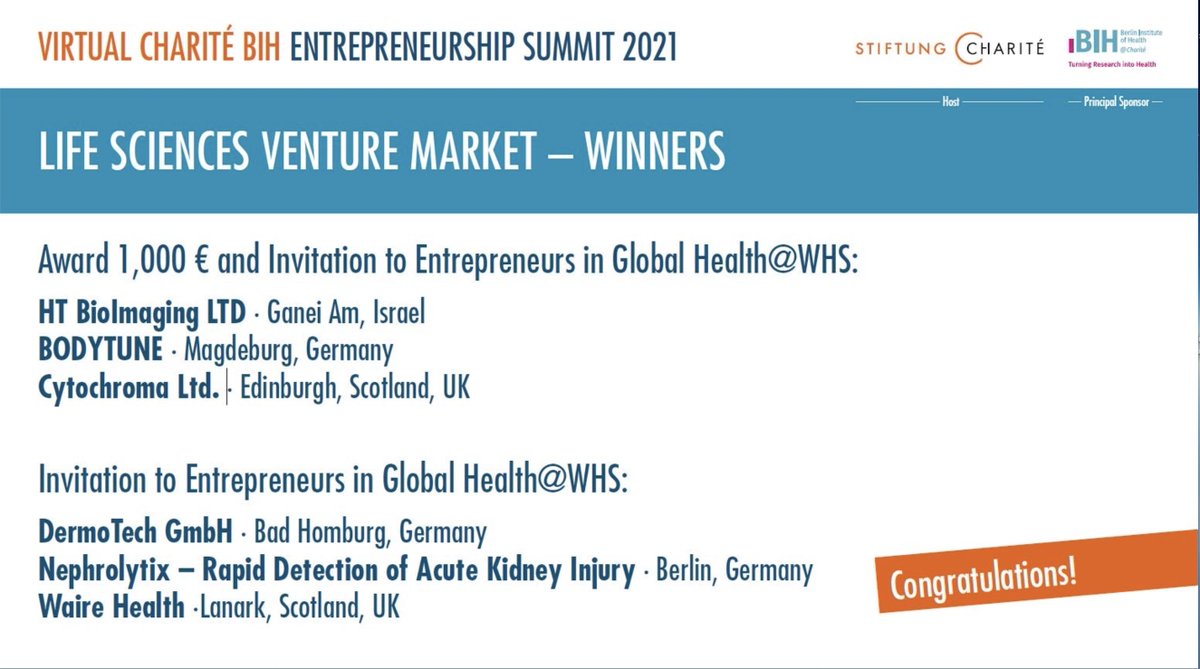 World Health Summit (@worldhealthsmt) on Twitter photo Congratulations to the winners of the #LSVM Award at #CBES2021! We are very much looking forward to your presentations at #WHS2021, Oct. 24-26.
<a href="/BIH_Innovation/">Charité BIH Innovation</a> <a href="/StiftungCharite/">Stiftung Charité</a> @berlinnovation <a href="/ChariteBerlin/">Charité - Universitätsmedizin Berlin</a> <a href="/BindseilDr/">Dr. Kai Bindseil</a>
worldhealthsummit.org
worldhealthsummit.org/initiatives/en… Congratulations to the winners of the #LSVM Award at #CBES2021! We are very much looking forward to your presentations at #WHS2021, Oct. 24-26.
<a href="/BIH_Innovation/">Charité BIH Innovation</a> <a href="/StiftungCharite/">Stiftung Charité</a> @berlinnovation <a href="/ChariteBerlin/">Charité - Universitätsmedizin Berlin</a> <a href="/BindseilDr/">Dr. Kai Bindseil</a>
worldhealthsummit.org
worldhealthsummit.org/initiatives/en…