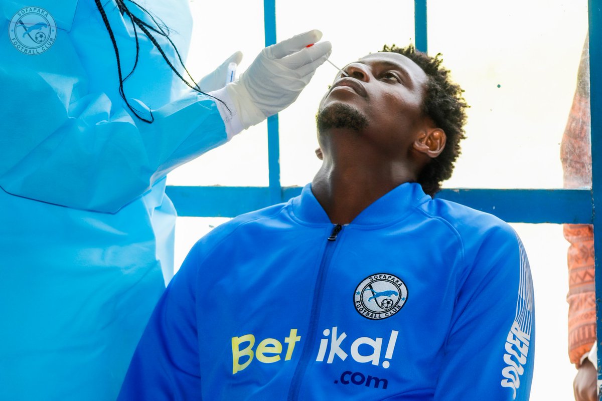 FC_Sofapaka's tweet photo. 🔵 | UPDATE 

🗞️ | Today the playing unit and staff at the club have undergone covid-19 test ahead of league resumption. 

@betikaKe

#BatotoBaMungu https://t.co/2xWqy908Iw
