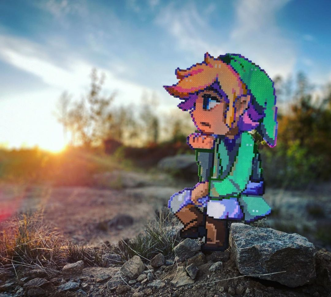 recalbox's tweet photo. Beautiful pixel art IRL by @skapamedparlor 👌😍❤ https://t.co/YrmJYsHFuh