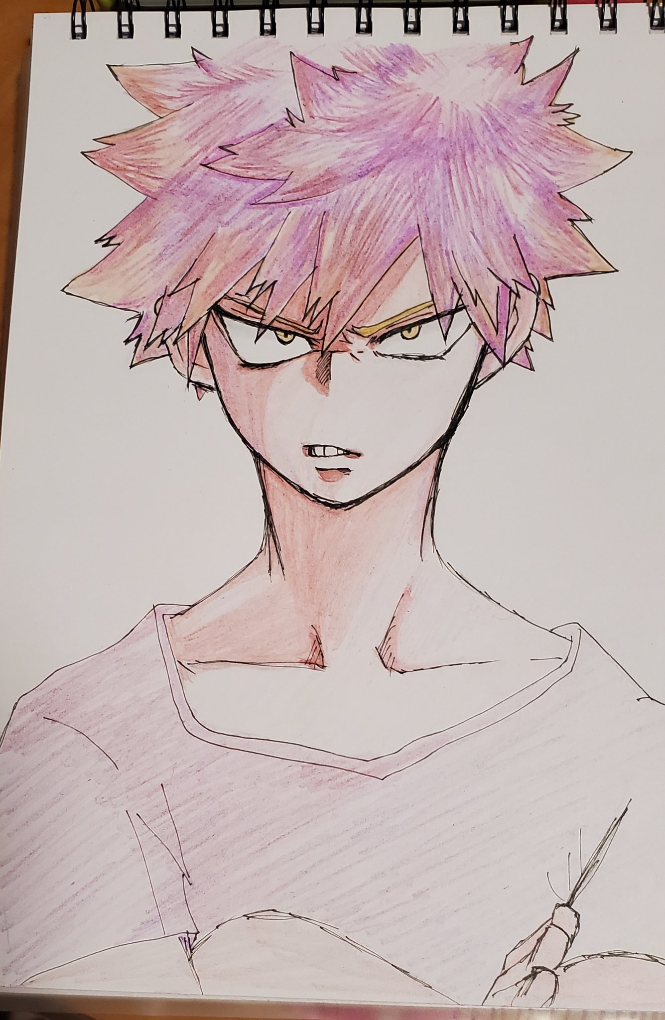 Me Com ﾒｺﾑ 今日もあまりにも眠たくて 爆豪勝己君 ラフ18分で描き終えた 自分にびっくりww 多分服装もラフだから 早かったんやと思う 塗り方も簡単な塗り方だし これがコスチュームだと時間かかる 絶対w 爆豪勝己イラスト 模写 ヒロアカ 絵描き人