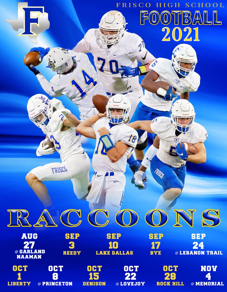 FRISCO HS FOOTBALL (@fhsraccoonfb) on Twitter photo 