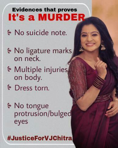 Chitthuvj_fan's tweet photo. We want justice...justice...justice..💪🏻💪🏻💪🏻💪🏻#JusticeForVJChithra #justiceforvjchithra #justiceforchithuvj @chithuofficial @mkstalin https://t.co/Cry5XE3wgO