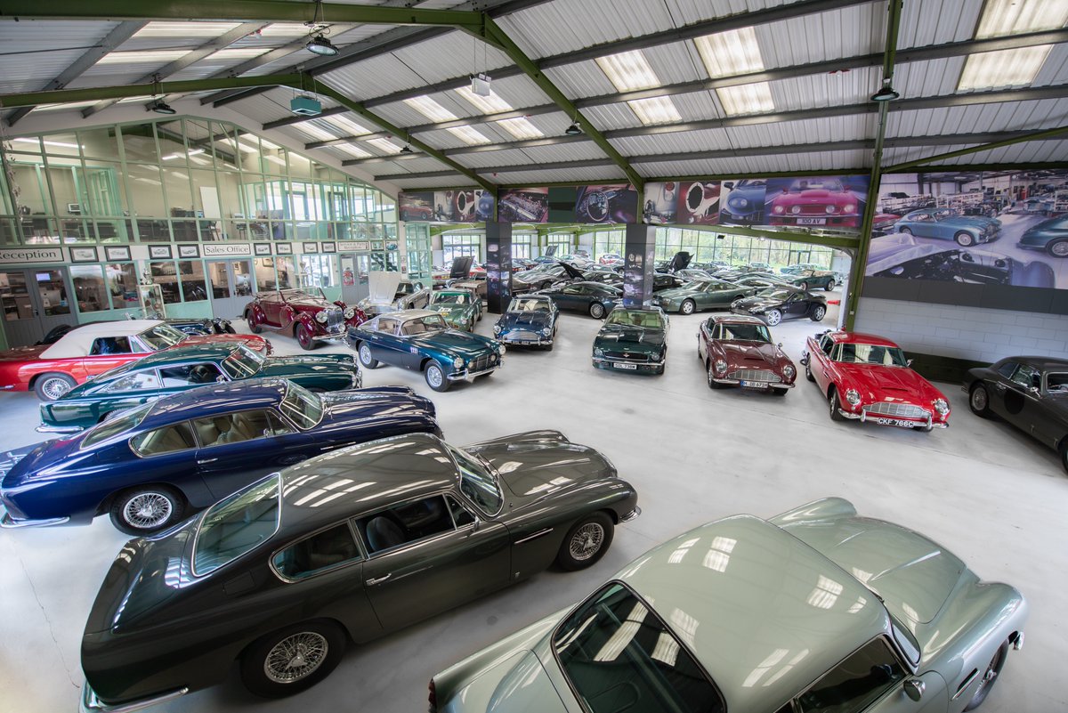 What do you think of our stunning showroom? It is not long until customers can browse our beautiful collection of classic and modern Aston Martins at their own leisure. View our cars: aston.co.uk #Showroom #AstonMartin #AstonWorkshop