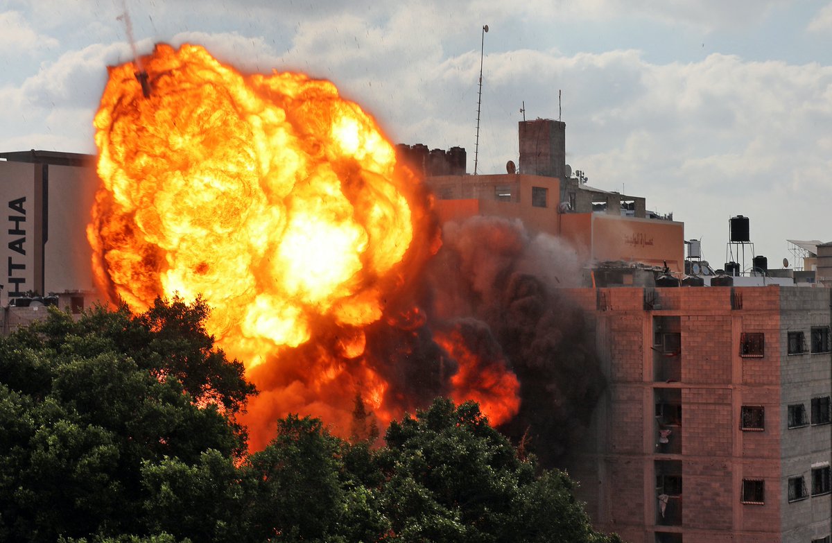 ajplus's tweet photo. Israeli air strikes have killed 83 people — including 17 children — and wounded over 480 others in the occupied Gaza strip.

Fighter jets targeted multiple residential buildings.

“They bombed them without any warning. The house had nothing but the kids,” said one woman. https://t.co/IAEf4hpzMc
